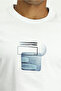 Eco-Line Crew Neck Printed Cotton T-Shirt - Regular Fit - 4