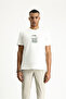Eco-Line Crew Neck Printed Cotton T-Shirt - Regular Fit - 5