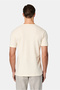 Crew Neck Slim Fit Embroidered Cotton Lyocell T-Shirt - 3