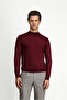 Half Turtleneck Regular Fit Wool Basic Knitted Sweater - 4