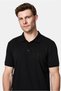 Regular Fit Polo Collar Embroidered 100% Mercerized Cotton T-Shirt - 3