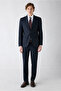 7 Drop Super Slim Fit Extra Slim Fit Mono Collar Wool Suit