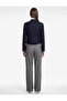 Viscose Blend High Waist Wide Leg Pants with Pockets - 3