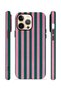 iPhone 12 Pro Max Vorian Double Layer Case Pink Navy Cabana - 2