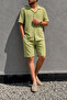 Male, Apash Collar, Summer, 100% Cotton, Muslin Weaving, Top-Down Suit G14-303 - 3