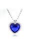 Blue Europe and The United States Fashion Trend of The Heart of The Ocean Blue Love Eternal Pendant - 5