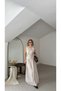 Long Dress with Waist Detail - 7