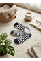 3-Piece Mixed Color Women's Cotton Seamless Towel Sole Booties Socks - Premium - 4