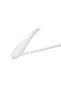 Wooden M023B Men's Suit Hanger with Bar, Jacket Hanger White Color 4 Pieces - 2
