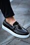 Kb-027 Kuback Laceless Black Patent Leather g Casual Men's Shoes - 3