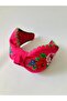 Hand-Embroidered Bohemia Crown with Canvas Embroidery - 3