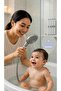 1 Shower Head with Anti-Limescale Feature, 5 Replacement Filters, 2 Faucet End Filters, Water-Saving - 2