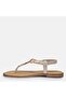 Large Size Women's Flip-Flop Sandals 41-42-43-44-Roz Stone-Embellished - 7