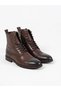 Italian Style Internal and External Natural Leather Men's Shoes Brown T12967