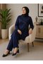 Women's middle-aged and elderly tunic pants with stone embellishments - mother's outfit 41331 - 4