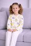 2-13 Years Old Girls' Single Top Pajamas Unisex 100% Cotton Combed Cotton Sleeves with Cuffs Comfortable Fit Baby Single Top Long Sleeves - 2