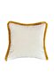 Boho Floral and Leopard Print Velvet Pillowcase – 50X50 cm – Decorative Throw Pillow Cover with Tassels - 5