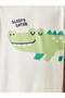 Boys Graphic Print Short Sleeve T-Shirt with Pyjama Set - 4