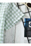 Boys Green Checked Short Sleeve Shirt and Shorts Set - 5