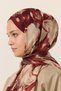 Noa Rami Shawl - Burgundy - 4