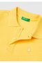 Boy's Yellow Logo Pique Polo T-Shirt - 3