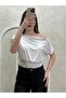Women's Sandy Fabric Lace Detailed Blouse 208 - 3