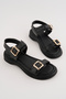 صندل بحزام مسطح ومشبك للقدم من طراز İKR-2075 - 2