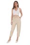 New Season Summer Elastic Waist Slim Trousers High Waist Women's Casual Pants