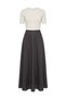 Women's High Waist A-Line Long Maxi Skirt