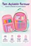 3-Piece School Bag Set, Thermal Insulated Lunch Bag and Double Compartment Pencil Case - 2