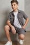 6-15 Years Old Boys' Tie-Waist Shorts T-Shirt Shirt 3-Piece Set - 3