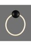 Modern Lighting, Wall lamp, Light, modern Rope wall lamp, Black Color, 40x32 cm, Sutiable for bedroom and living room, Single rope