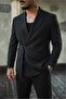 Side Closure Basic Classic Suit Black
