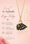 Women's Gold Color Steel Swan Necklace - Elegant Swan Necklace with Black Zircon Stones and Gift Box
