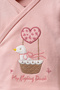 Cute Duck in the Basket 5 Pieces Newborn 100% Cotton Hospital Release Zibin Set - 2
