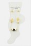 Natural Stone Evil Eye Bead Model Anklet Yellow 22 cm - 2