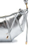 Liva Silver Croissant Model Women's Shoulder and Hand Bag - 3