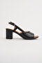 Bln-700 Thick Heel Flat Arched Sandals - 3