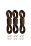 90 cm Metal Clip Elastic Laces |   3 Pairs