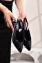 Women's Laser-Engraved Detailed Adjustable Back Strap Lightweight Heeled Shoes {Including 41/42/43 Special Large Sizes} - 2
