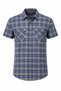 Cotton Double Pocket Snap Button Plaid Shirt Men's Slim Fit - 6
