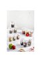 Set of 12 Baroque Round 2 Size Jars & Storage Container & Food Container 6*500 Ml, 6*250 ml)