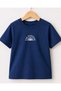 Boy's Sunshine Stripe Detail Shorts Summer Set - 3