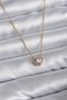 316L Steel Chain Gold Color Charm Women's Necklace