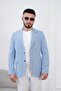Men's Linen Blazer Jacket Slim Fit Summer Breathable