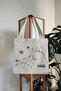 Miyazaki My Neighbor Totoro Printed Canvas Tote Bag with Velcro and Inner Pocket - 3