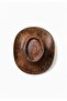 Unisex Vegan Leather Cowboy Hat - 4