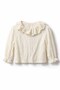 Baby Girl Shirt Long Sleeve Bodysuit 3-Piece Set 3-18 Months Ecru - 3