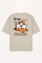 100% Cotton Looney Tunes Boxy Fit Printed Short Sleeve T-Shirt G5530Ax26Sm - 8