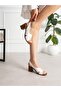 Rovena White Heeled Women's Sandals - 3